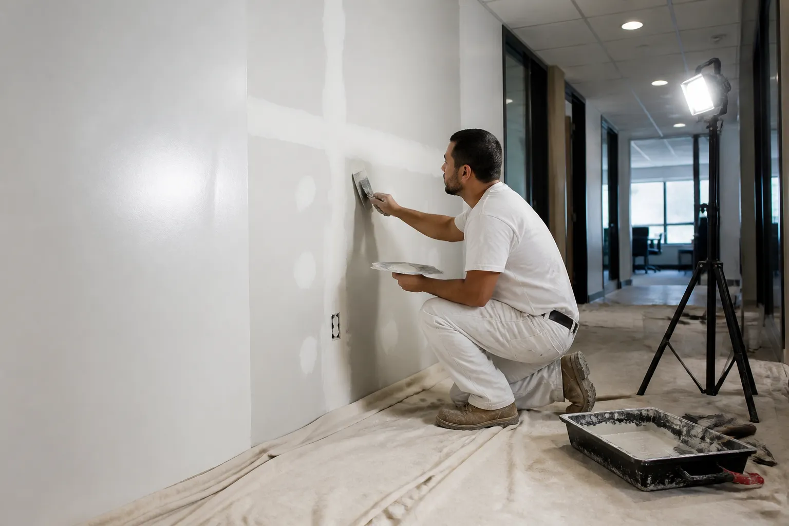 Commercial Drywall Repair & Maintenance