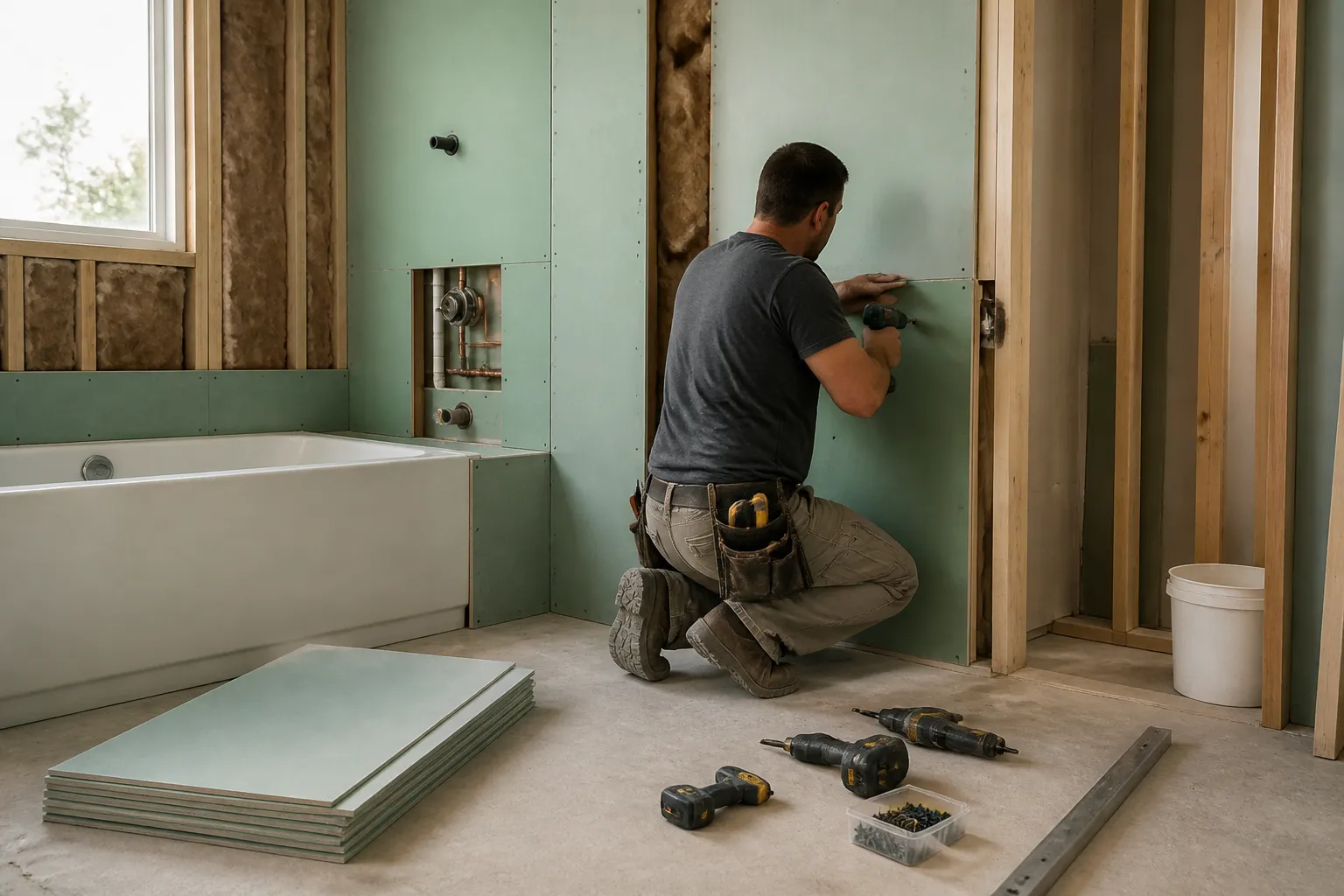 Moisture & Mold-Resistant Drywall